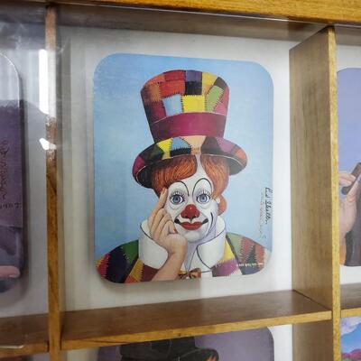 Red Skelton Art - Framed Collage