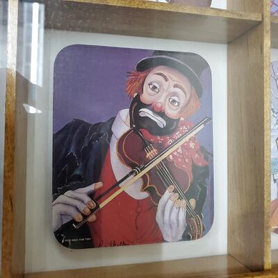 Red Skelton Art - Framed Collage