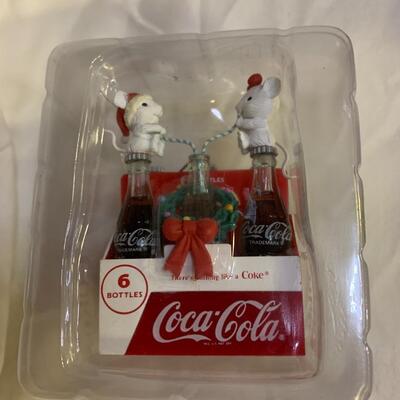 Coca Cola brand ornament â€œThings go better with Cokeâ€ - Coke brand ornament