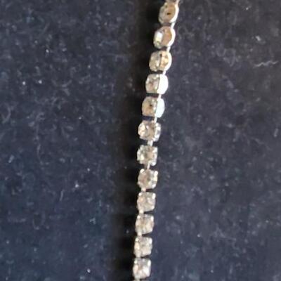 Carol Channing  CORO tennis bracelet