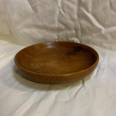 Wooden bowl 6â€ approx - Wood dish made in Bermuda