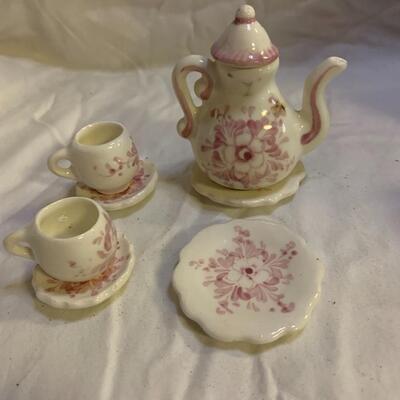 Tea Set Miniature - 8 pieces small