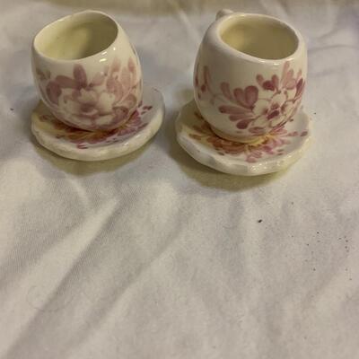 Tea Set Miniature - 8 pieces small