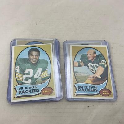 -18- FOOTBALL | 1970 TOPPS Green Bay Packers Cards