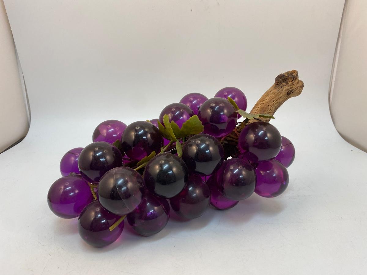 Lucite Grapes On Driftwood at Stephanie Bernard blog