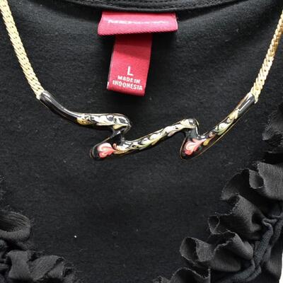 Women's Black Dress Ensemble