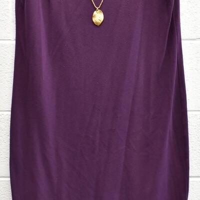Women's Purple Dress Ensemble