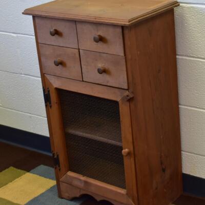 Cute Wooden Storage Cabinet