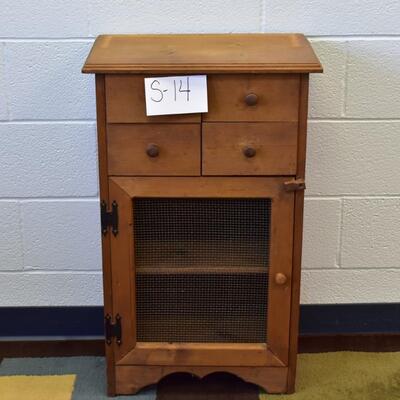 Cute Wooden Storage Cabinet