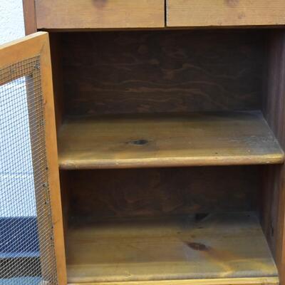 Cute Wooden Storage Cabinet