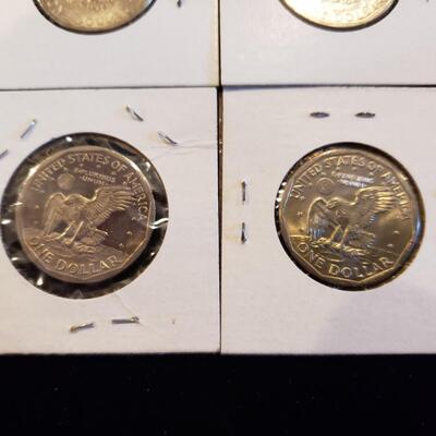 Susan B Anthony Dollars - lot of 6 coins