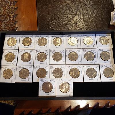 Kennedy Halves - lot of 23