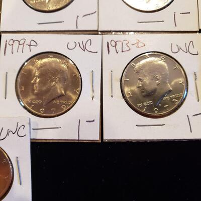 Kennedy Halves - lot of 23