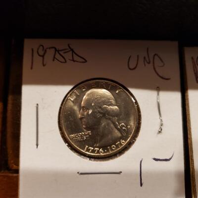 Washington Quarters UNC - lot of 33 coins