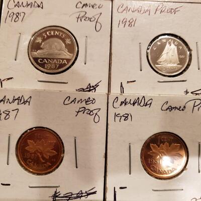Washington Statehood Quarters Proofs - lot of 18 coins