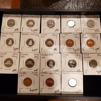 Washington Statehood Quarters Proofs - lot of 18 coins