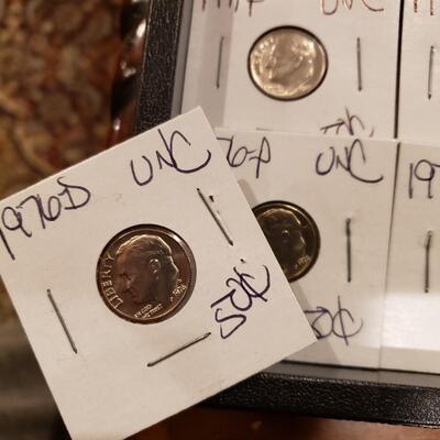 Roosevelt Dimes - UNCs - lot of 30 coins