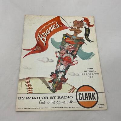 -35- BASEBALL | 1958, 1959, 1961 Milwaukee Braves Programs