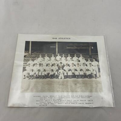 -41- BASEBALL | 1948 Original Philadelphia Athletics Team Photo