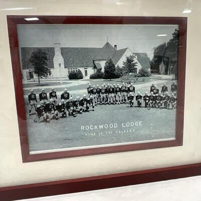 -59- FOOTBALL | Green Bay Packers Rockwood Lodge Framed Copy