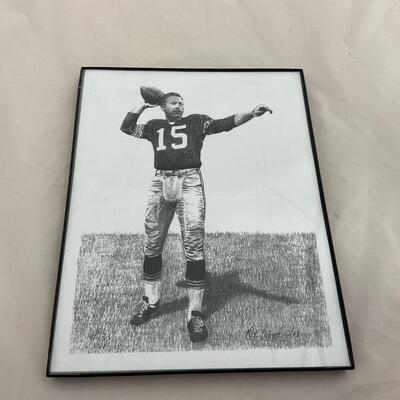 -71- FOOTBALL | Framed Green Bay Packers Printed Art