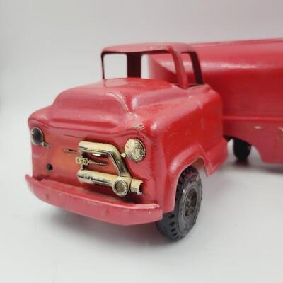 VINTAGE BUDDY L TANKER (REPAINTED)