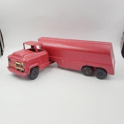 VINTAGE BUDDY L TANKER (REPAINTED)