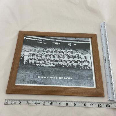 -72- BASEBALL | Framed Printed Milwaukee Braves Pictures