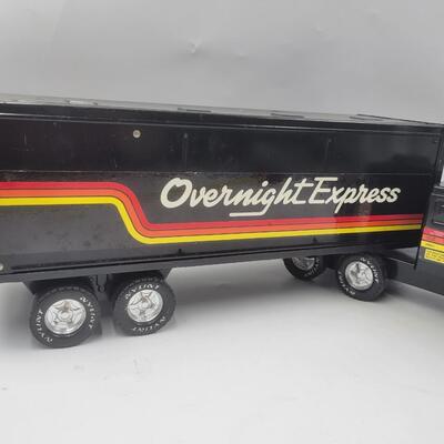 NYLINT OVERNIGHT EXPRESS COLLECTABLE TRUCK & TRAILER