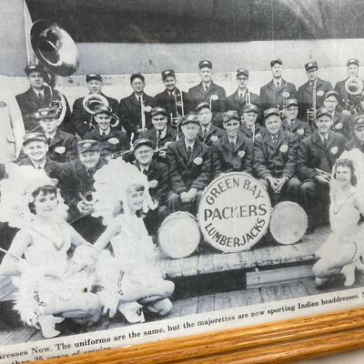 -77- SPORTS | 1960â€™s Packer Band Jacket and Photo