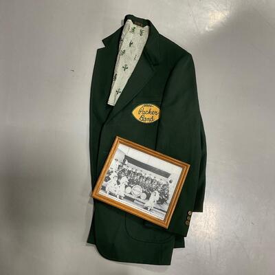 -77- SPORTS | 1960â€™s Packer Band Jacket and Photo