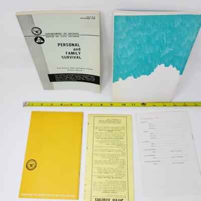 1960S BOMB - FALL OUT PHAMPLET BUNDLE