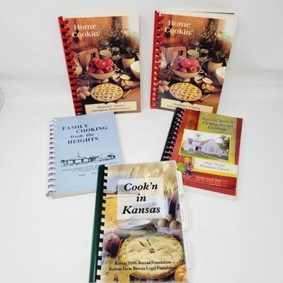 KANSAS PLACES BUNDLE OF COOKBOOKS