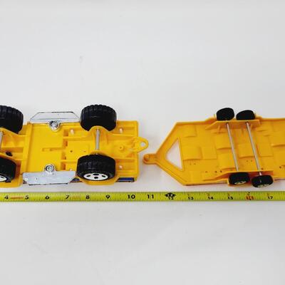 1982 BUDDY L TEXACO CHAMPIONSHIP TRUCK W/ TRAILER
