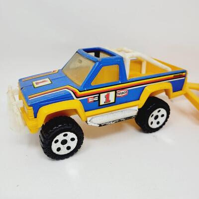 1982 BUDDY L TEXACO CHAMPIONSHIP TRUCK W/ TRAILER