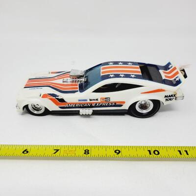 VINTAGE MARX PULL STRING FUNNY CAR
