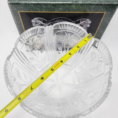 CRYSTAL CLEAR SIGNATURES LEAD CRYSTAL 8" BOWL