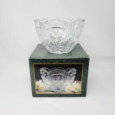 CRYSTAL CLEAR SIGNATURES LEAD CRYSTAL 8" BOWL