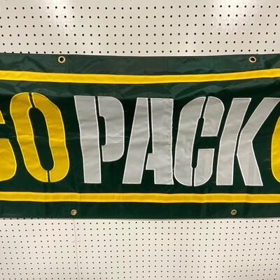 -86- FOOTBALL | Large Green Bay Packers Banner
