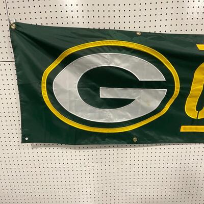 -86- FOOTBALL | Large Green Bay Packers Banner