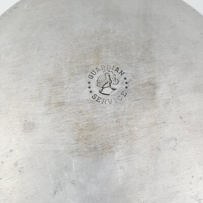 VINTAGE GUARDIAN WARE ALUMINUM CAST CASSEROLE SERVING DISH