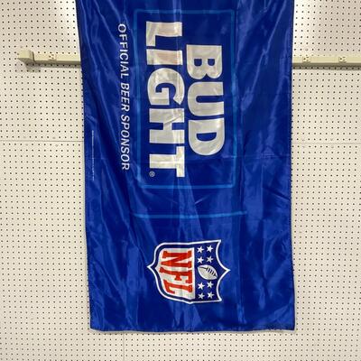 -87- FOOTBALL | Large Bud Light NFL Flag