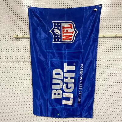 -87- FOOTBALL | Large Bud Light NFL Flag