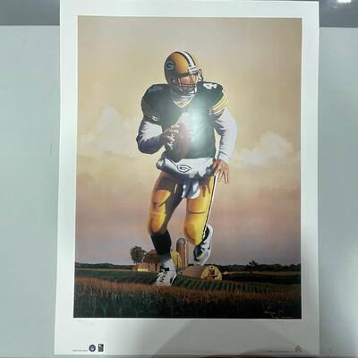 -99- FOOTBALL | Leader of the Pack By Terry Crewa Brett Favre Print