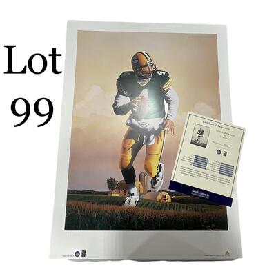 -99- FOOTBALL | Leader of the Pack By Terry Crewa Brett Favre Print