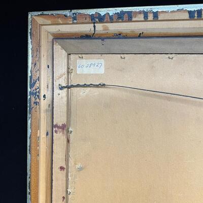 Sidney Rafilson original painting from the Vincent Price Collection o/b
