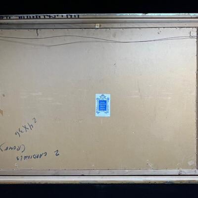 Sidney Rafilson original painting from the Vincent Price Collection o/b