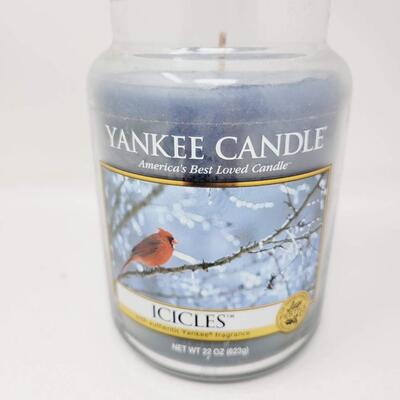 YANKEE CANDLE ICICLES UNUSED CANDLE