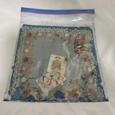 -104- MILITARY | World War Books, Photograph, and Souvenir Silk