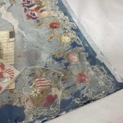 -104- MILITARY | World War Books, Photograph, and Souvenir Silk
